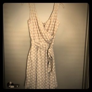 Polka dot mini dress